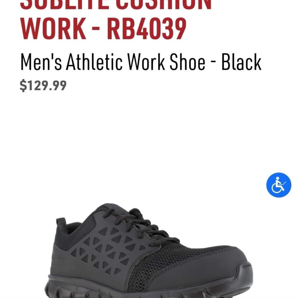 Reebok Work Shoes